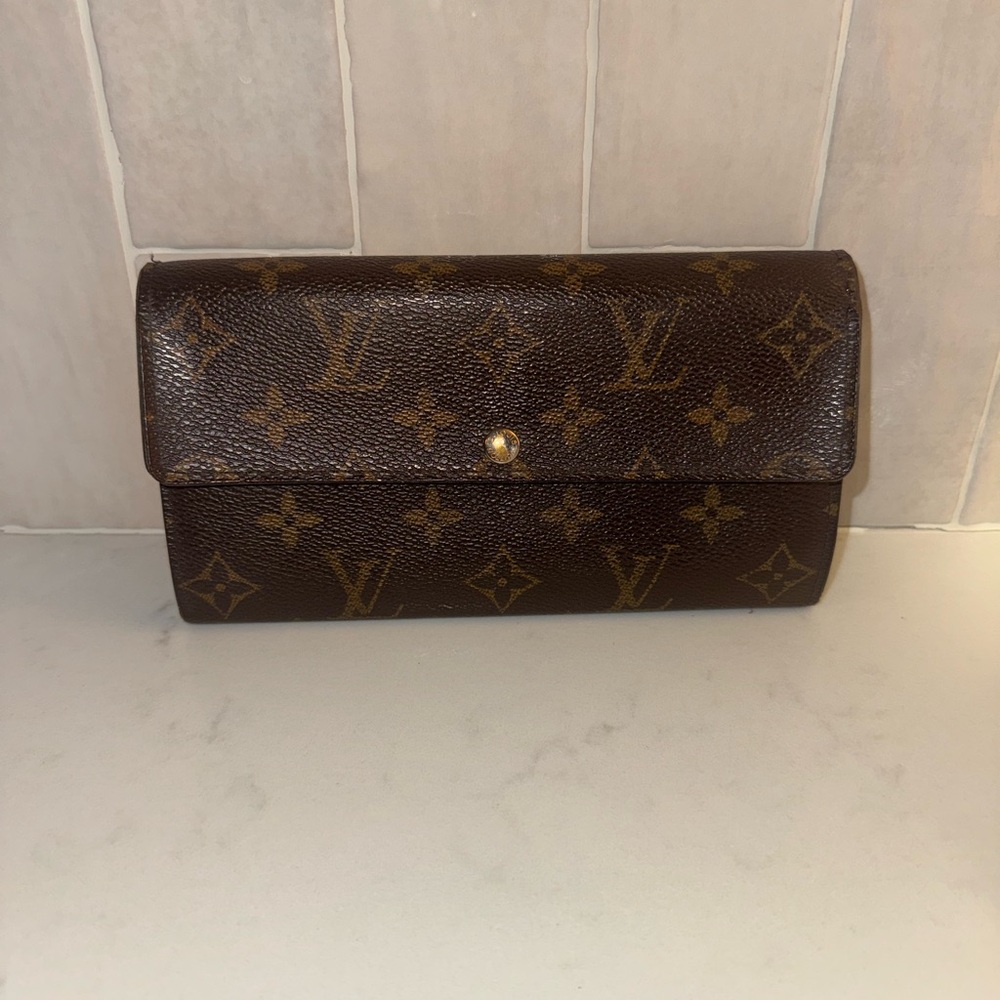 Louis Vuitton Brown Monogram Clutch
